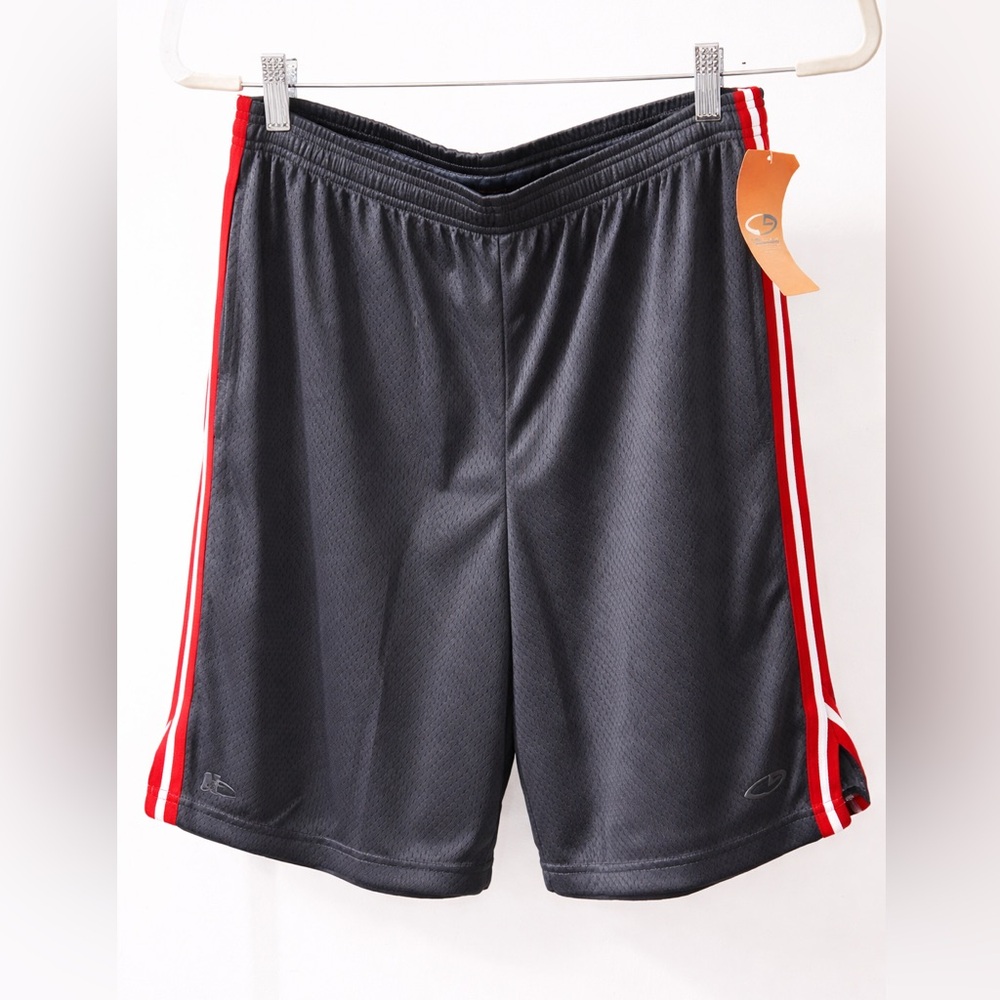 Champion Black and Red Men's Athletic Shorts